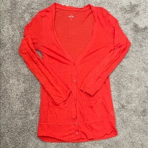 J. Crew Linen Women's Cardigan Sweater
